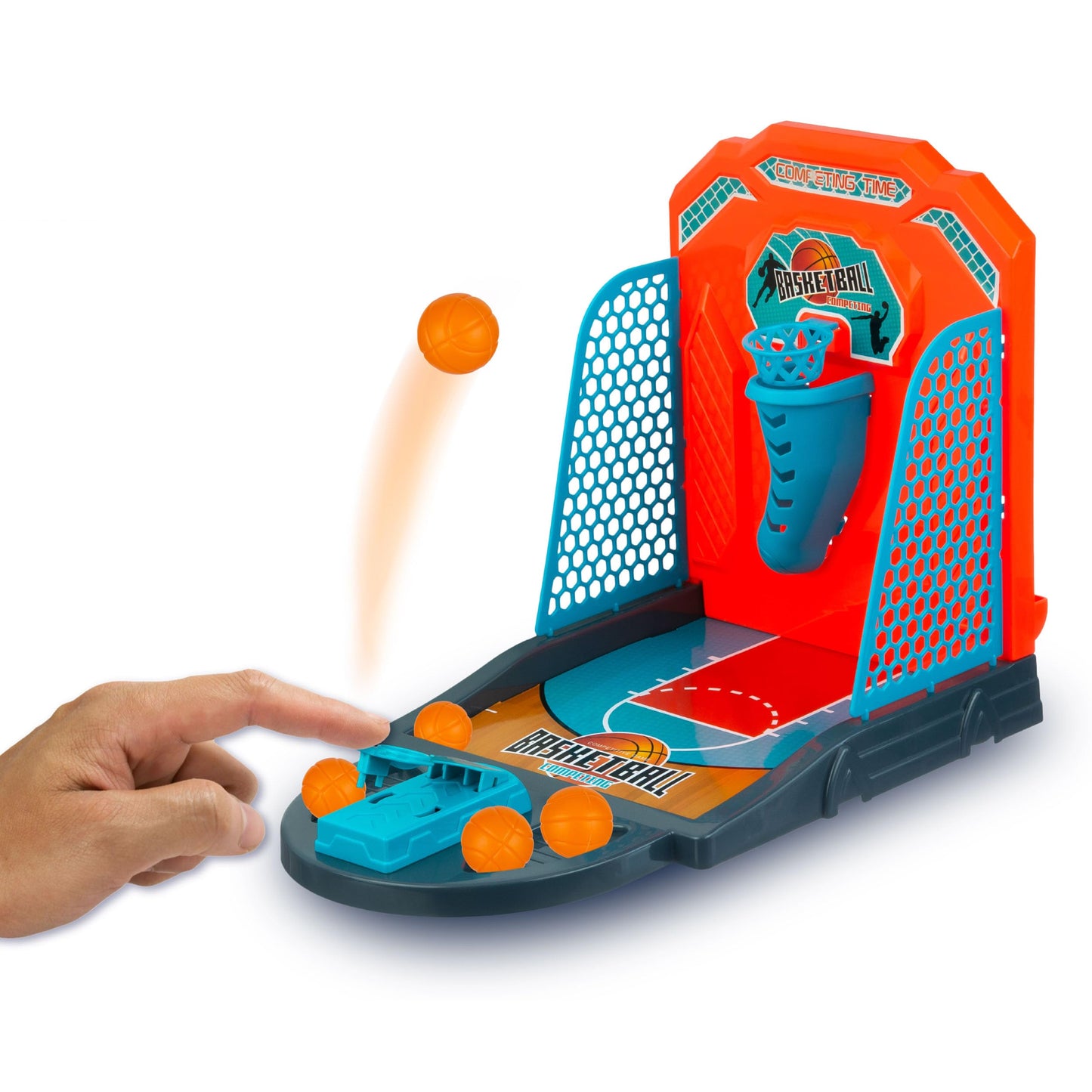 Tabletop Basketball Game - Mini Desktop Basketball Hoop for Office, Work