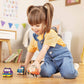 B. toys Pull-Back Toy Cars, Mini Wheeee-ls! 3 Vehicle Set, Vehicles