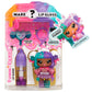 Yummiland Lip Gloss Doll: Mystery Color Change - Carly Cakepop Includes DIY Lip Gloss + Removable Keychain, Cosmetic Play, Collectible, Ages 4+