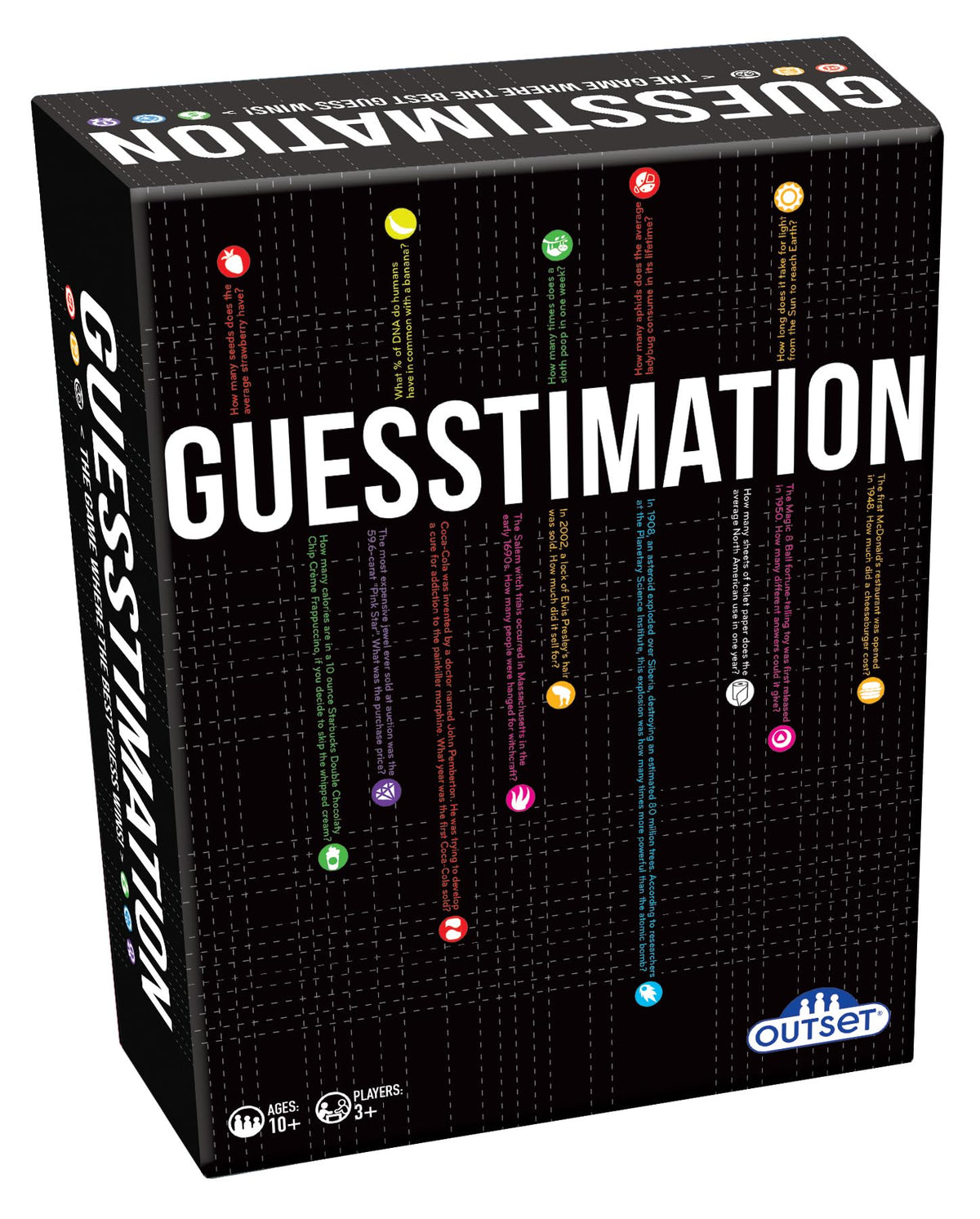 Outset Media Guesstimation Card Game - Don't Know the Answer!?! It Doesn't Matter! - 3 or More Players Ages 10 and up