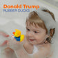 4E's Novelty 6 Rubber Ducks Bulk - Pack of 6 - Small 2.3 Inch, Rubber Duckies Great for Jeep Ducking, Christmas White Elephant Exchange Gag Gift