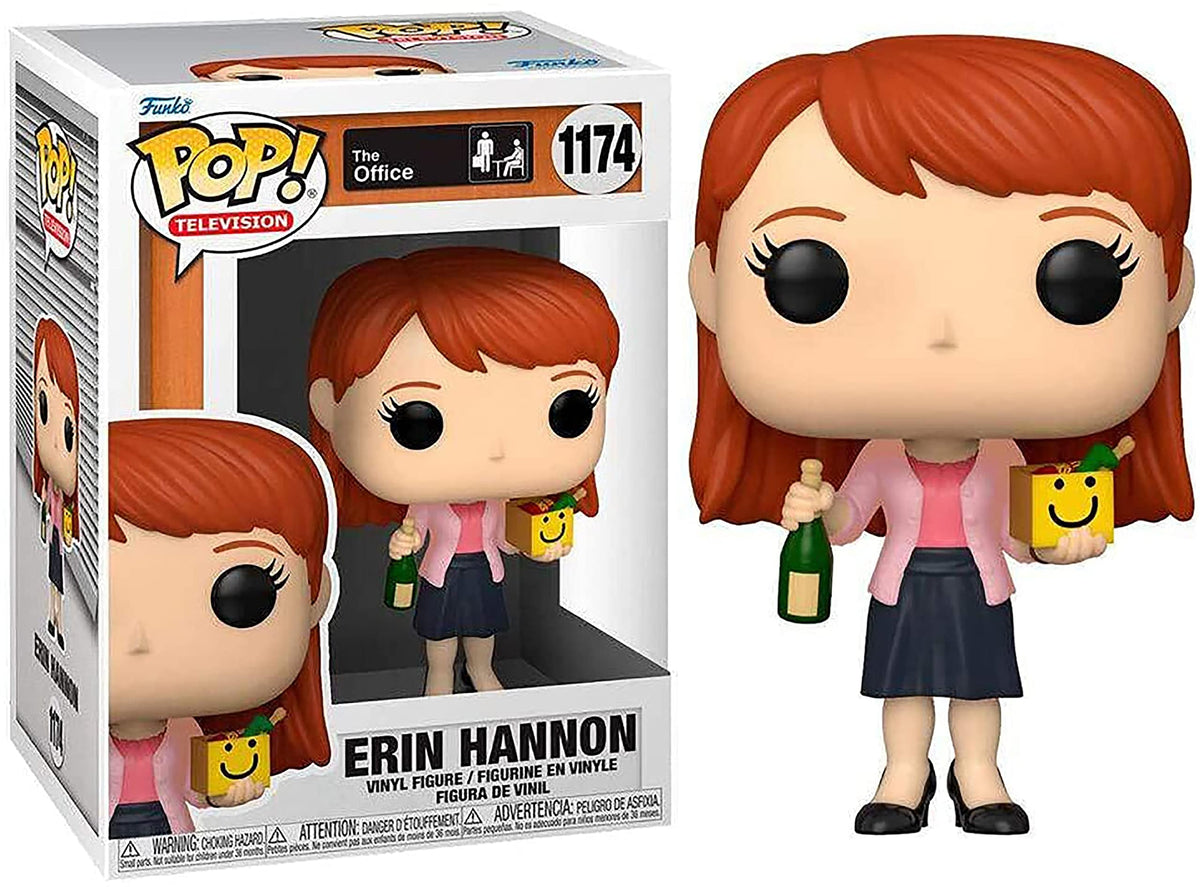 Funko POP TV: The Office - Erin with Happy Box & Champagne, Multicolor (57394)