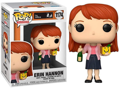 Funko POP TV: The Office - Erin with Happy Box & Champagne, Multicolor (57394)