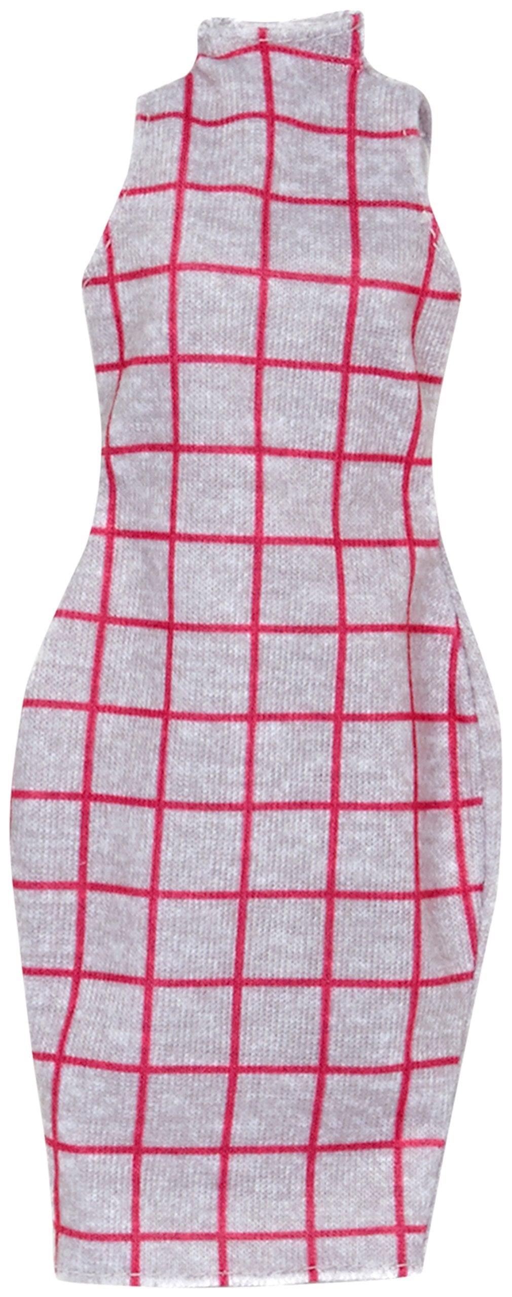 Barbie Fashions Grey Dress