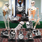 Bride or Die Bachelorette Party Decorations 9Pcs Bride or Die Centerpieces Rip Single Life Centerpieces for Till Death Do Us Party Bachelorette