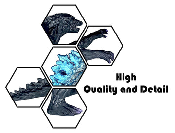 TwCare 8pcs Attacking King Kong vs Godzilla Toys 2021 Movable Joint Action Figures King of The Monsters Birthday Dinosaur Kid Gift Cake Toppers