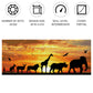DIAMOND DOTZ African Sky Diamond Painting Kits for Adults - Diamond Art Kits a Relaxing Creative Craft Kit with Dotz Gems 28x8