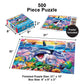 MasterPieces 500 Piece Jigsaw Puzzle for Adults, Family, Or Kids - Ocean Oddballs - 15"x21"