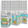Fun Express Color Your Own Moses Story - Crafts for Kids and Fun Home Activities - VBS Vacation Bible School Supplies/Decor