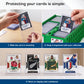 BCW 138 PT. Thick Card Topload Holder - Pack of 50 | Durable Rigid PVC Toploader | Toploaders for Memorabilia, Jersey, Patch, and Relic Cards | Ideal