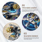Mechanical Sea Turtle Building Set - 1277 PCS Steampunk Ocean Animal Model Kit with Moving Gears & LED Light, Technic-Style Construction Toy