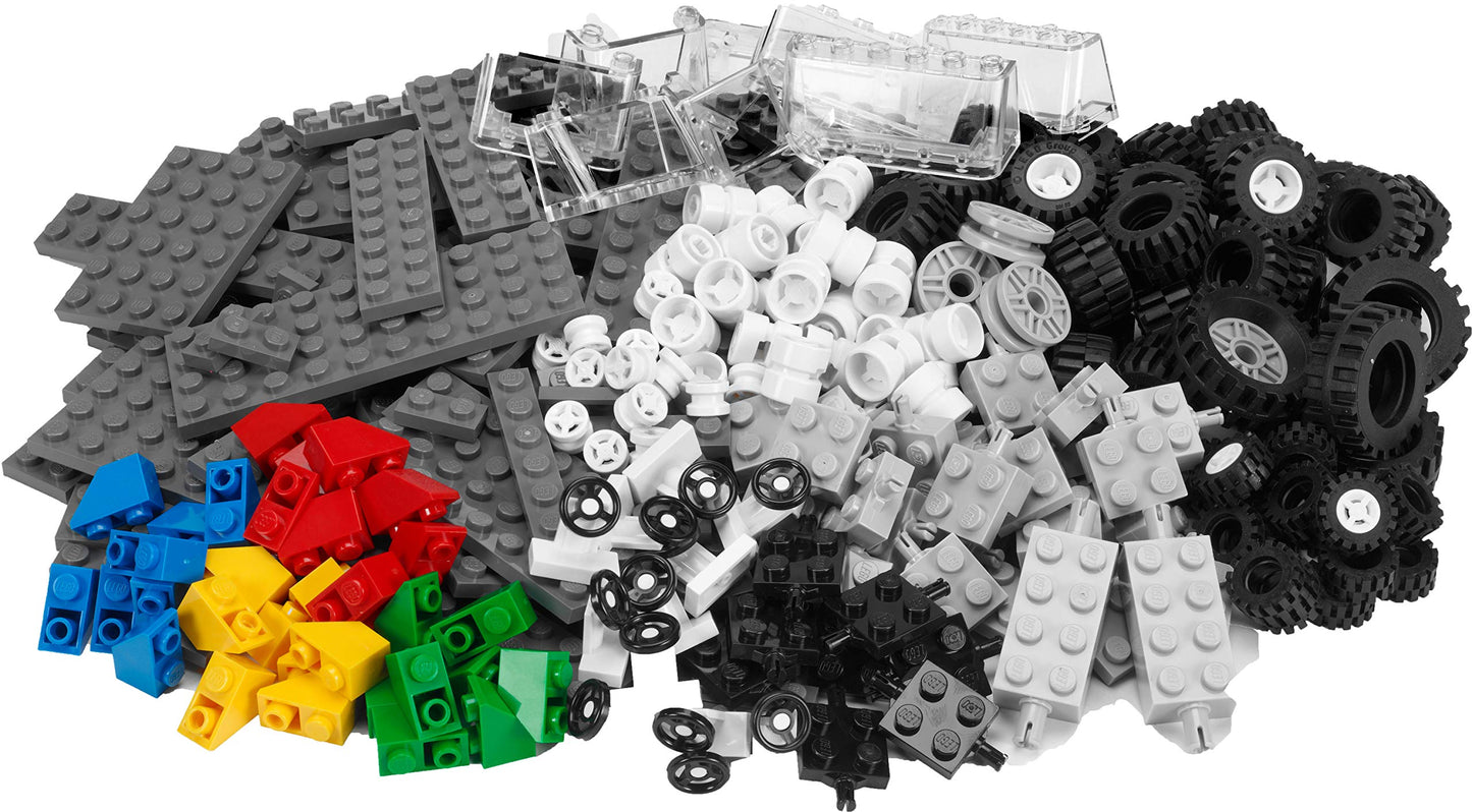 LEGO Wheel Accessory Set 9387, Fine Motor Skill Educational Development Toy for Girls & Boys Ages 4 & Up (286Piece)