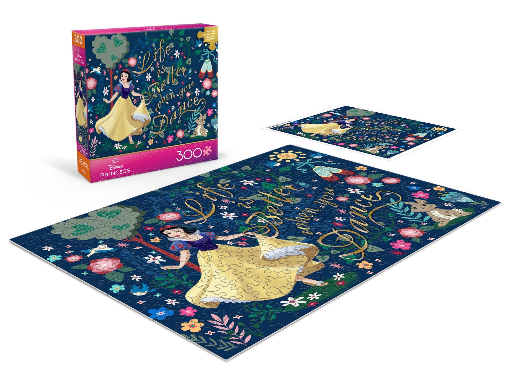 Ceaco - Disney Life is Better When You Dance - 300 Piece Puzzle for Adults