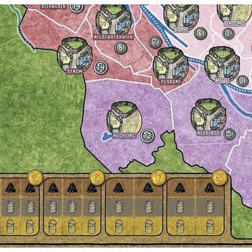 Rio Grande Games Power Grid Board Game: Bremen/Manhattan Strategy Expansion, 2-6 Players