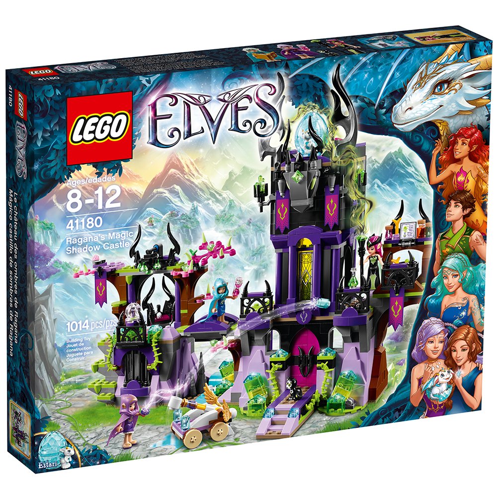 LEGO Elves 41180 Ragana's Magic Shadow Castle Building Kit (1014 Piece)