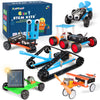 6-in-1 STEM Kit for Kids Ages 6-12, STEM Toys for Boys Ages 8-12, Robot Building Kit & Car Crafts for Kids, Science Activities Robotics Kits for 6 7 8