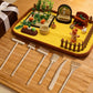 48 PCS Zen Garden for Desk, Mini Veggie Zen Sand Garden for Sandbox