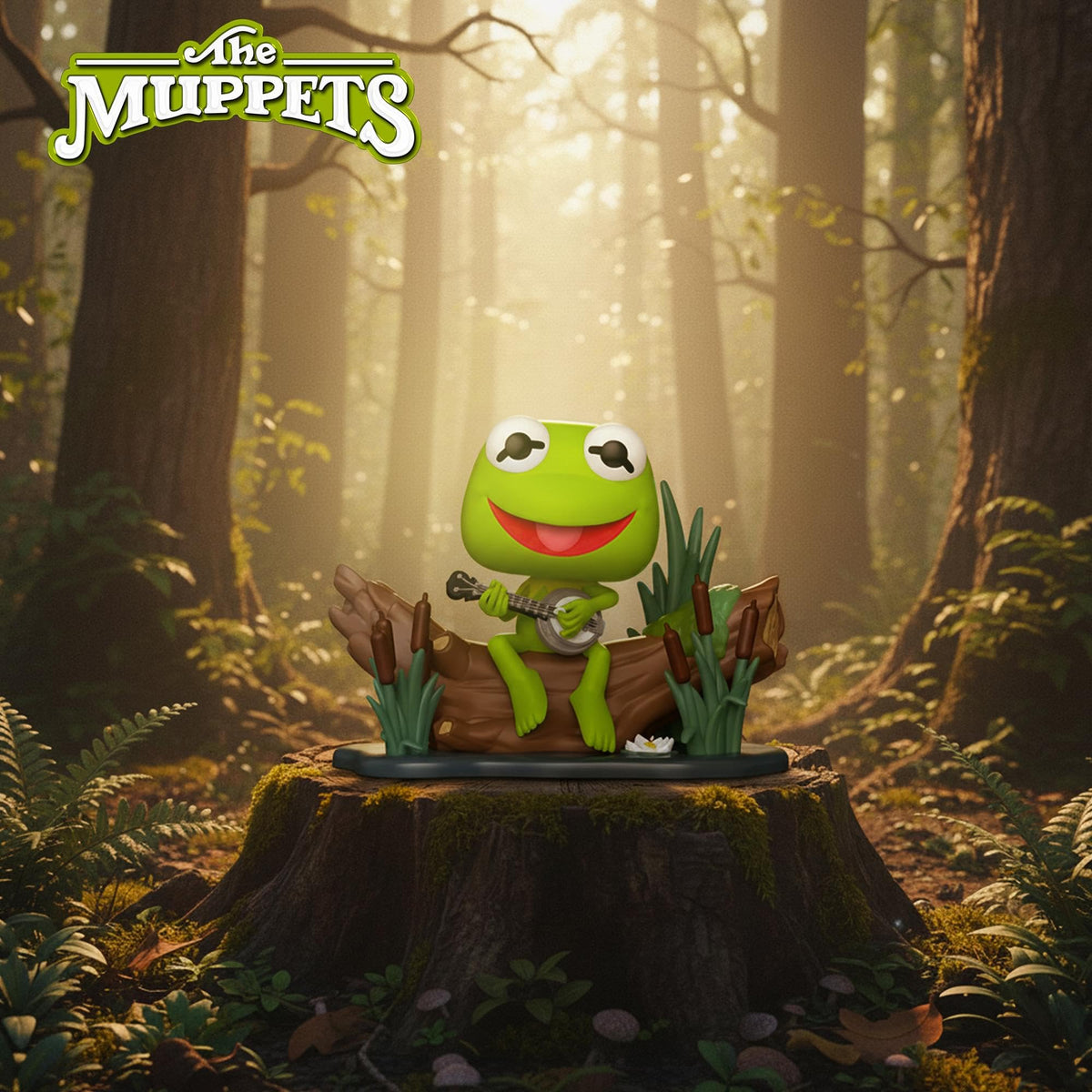 Funko POP! Deluxe: The Muppets - Kermit the Frog with Banjo