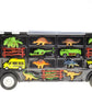 PowerTRC Dinosaur Transport Truck Carrier | Dino Playset | Great for Kids Ages 3+ Boys and Girls | Perfect Present for Birthdays, Parties, and School