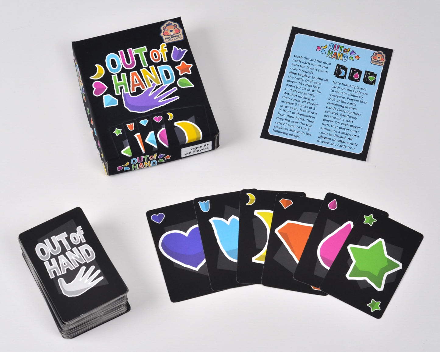 Out of Hand | Quick and Fun Card Game for Families and Gatherings