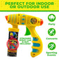 Toysery Party Streamer Spray String Shooter Toy for Boys and Girls, Party Streamer Spray String for Kids, Great Toy Pistol with Non-Toxic Spray