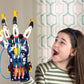 Thames & Kosmos Mega Cyborg Hand STEM Experiment Kit | Build Your Own GIANT Hydraulic Amazing Gripping Capabilities Adjustable for Different Sizes