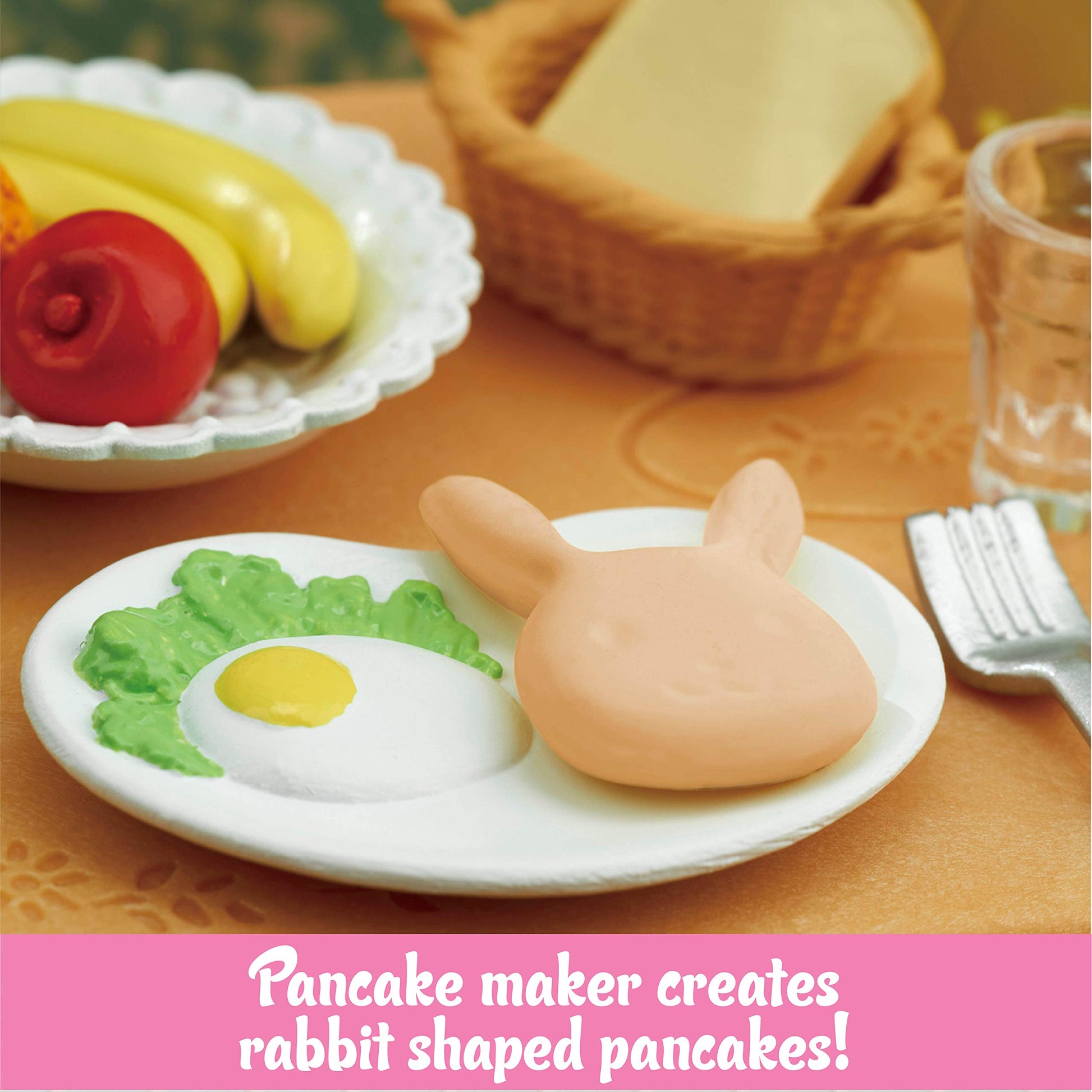 Calico Critters - Breakfast Playset - Dollhouse Furniture & Accessories - Kids Pretend Play Toy, Miniature Dollhouse Food & Accessories Set, Ages 3+