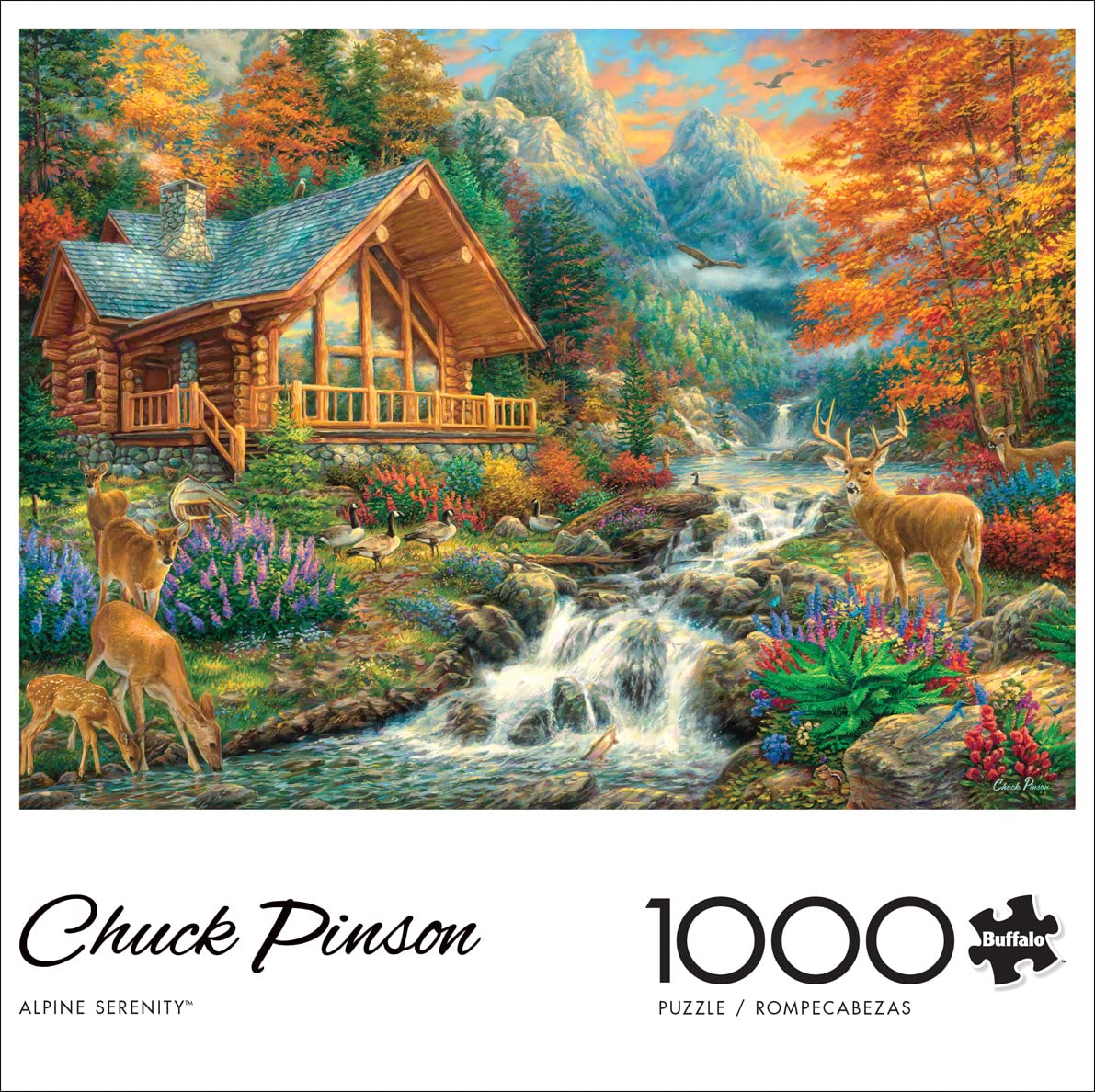 Buffalo Games - Alpine Serenity - 1000 Piece Jigsaw Puzzle for Adults