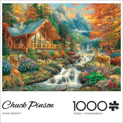Buffalo Games - Alpine Serenity - 1000 Piece Jigsaw Puzzle for Adults