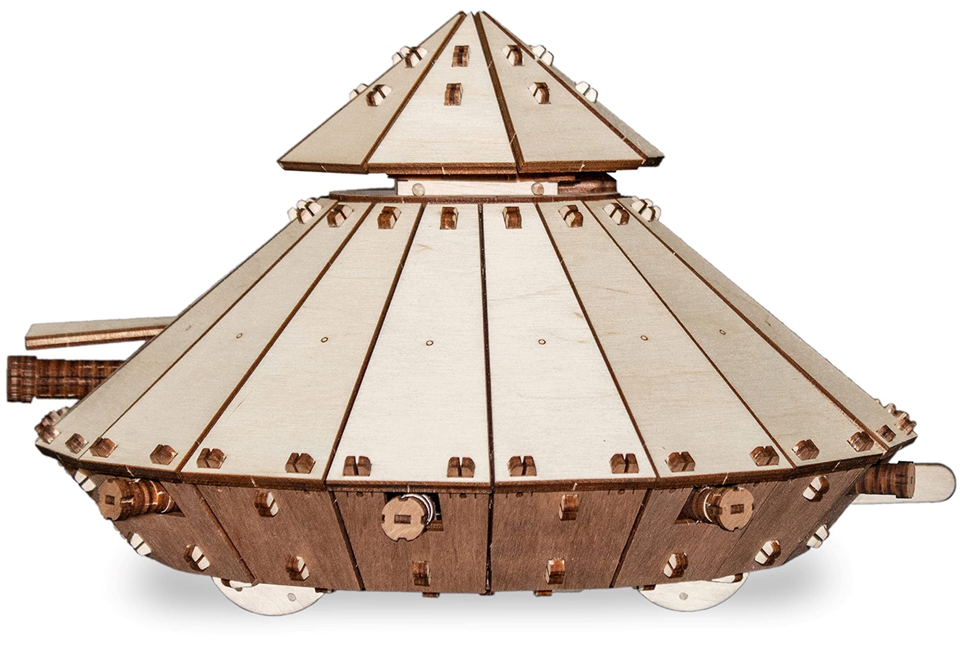 Eco Wood Art 3D Puzzle Da Vinci Tank