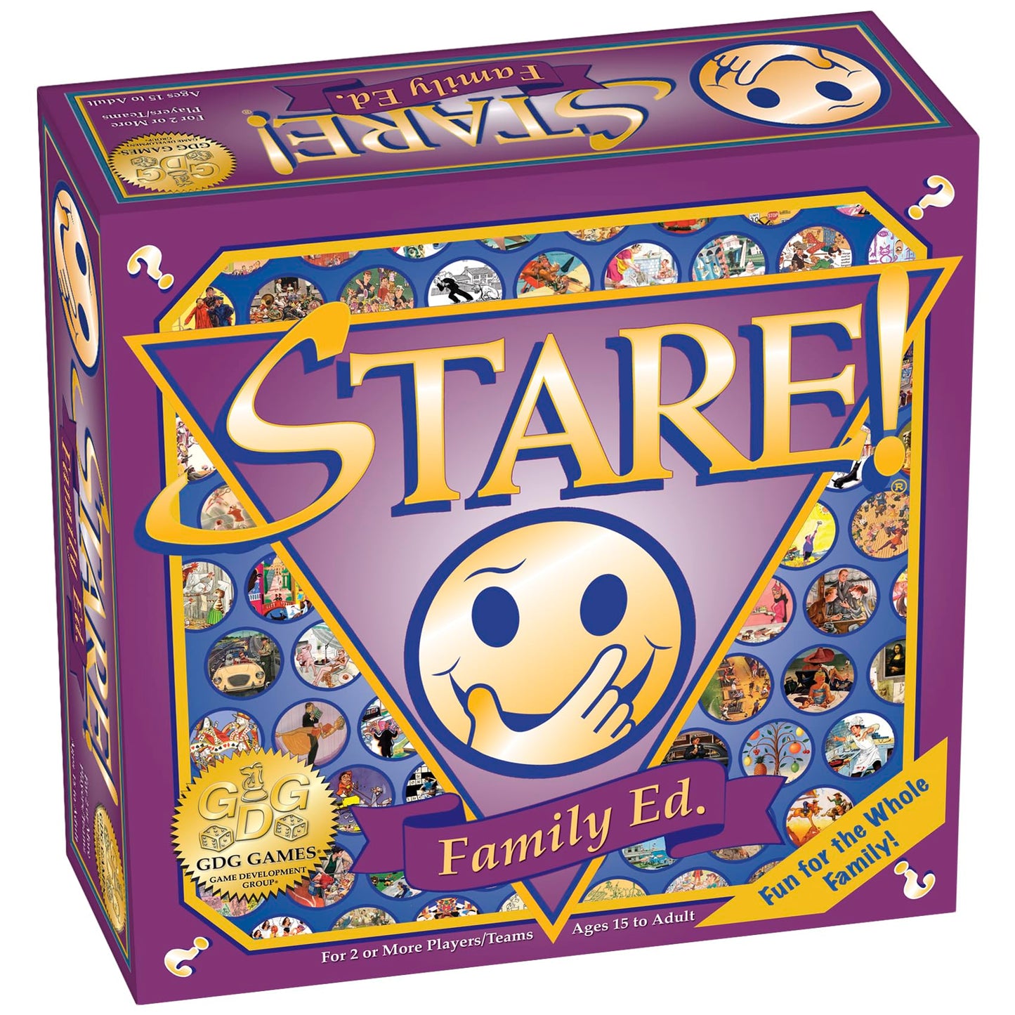 Stare - Fun Game of Visual Recall Where Quirky Image Cards Challenge Players' Minds - Classic for Adult & Family Game Night