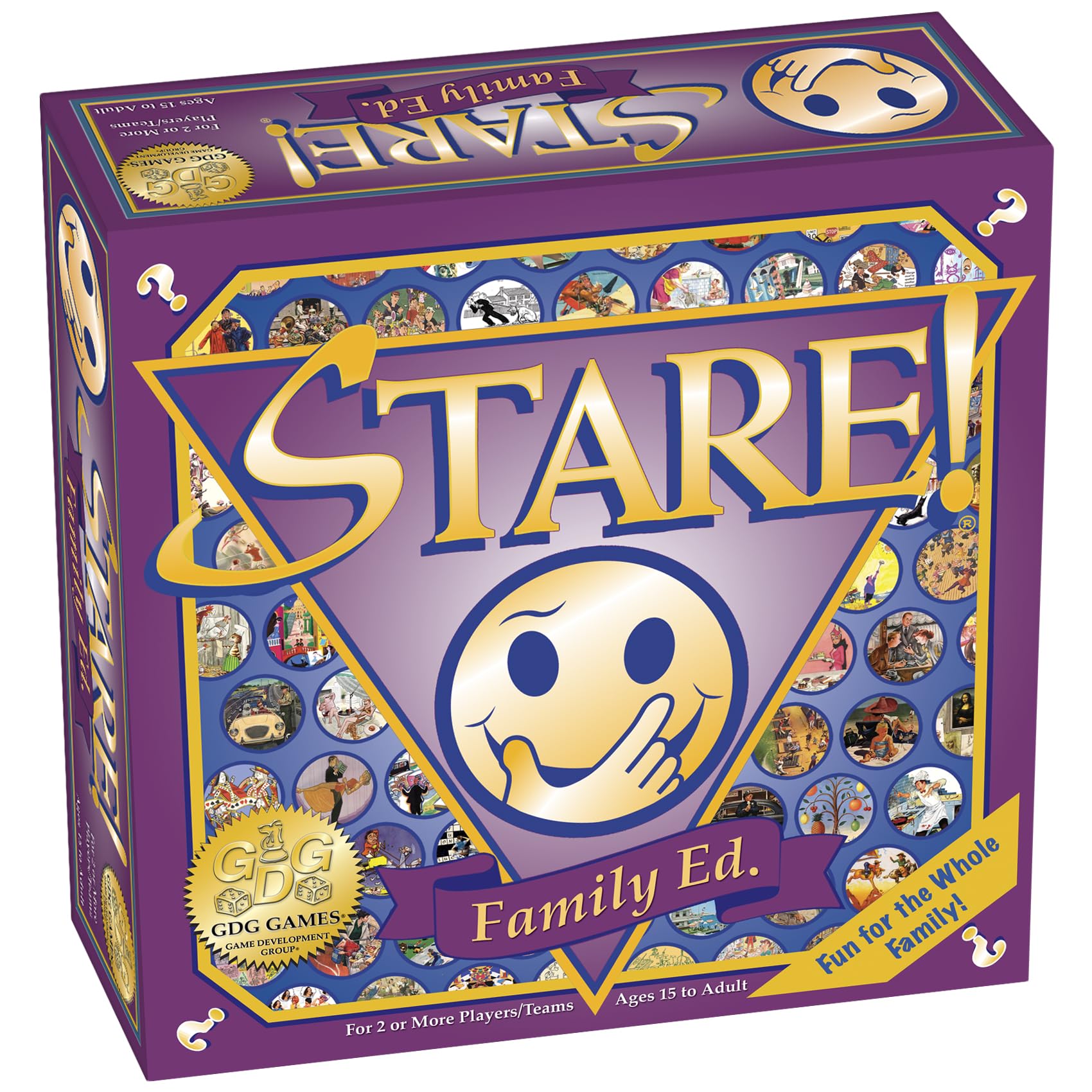Stare - Fun Game of Visual Recall Where Quirky Image Cards Challenge Players' Minds - Classic for Adult & Family Game Night