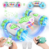 Nicella Gesture Sensing RC Stunt, Remote Control Car 360° Rotating 4WD 2.4Ghz RC Cars Transform Hand Controlled Car Toys with Light & Music, Best