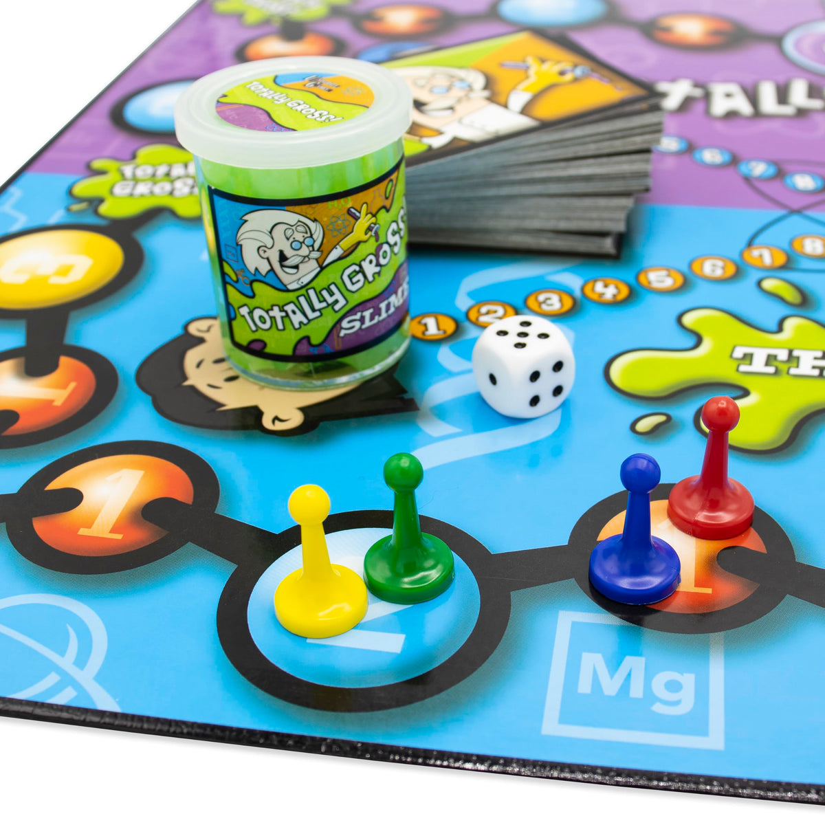 Totally Gross Science Board Game, Family Edition, Ages 6+