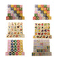 Tot Dojo ABC-123 Pine Wood Educational Blocks Set, 26 Pieces - Alphabet, Numbers, Animals, Fruits & Patterns for Toddlers
