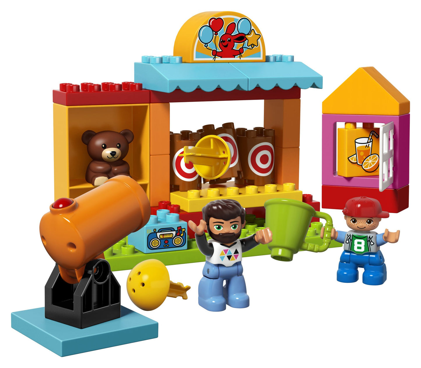 LEGO DUPLO Town 6175777 DUPLO Shooting Gallery 10839, Multi
