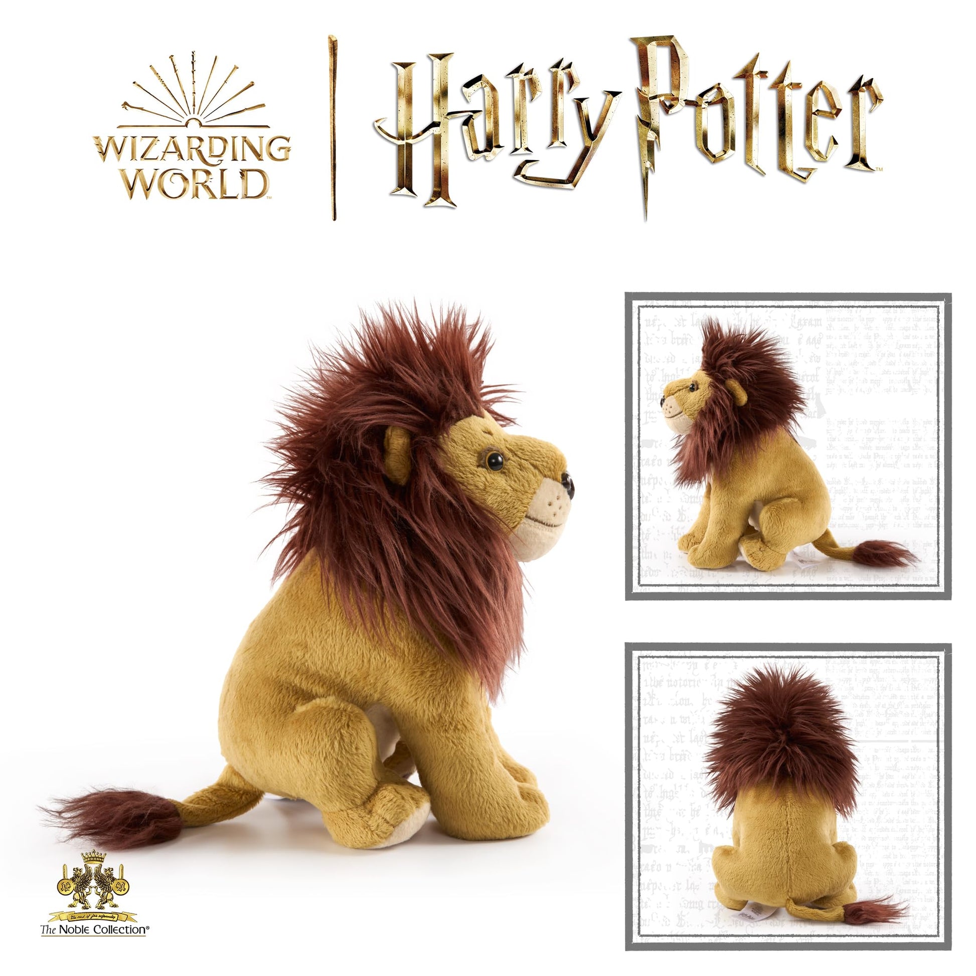 The Noble Collection Harry Potter Plush Gryffindor Mascot