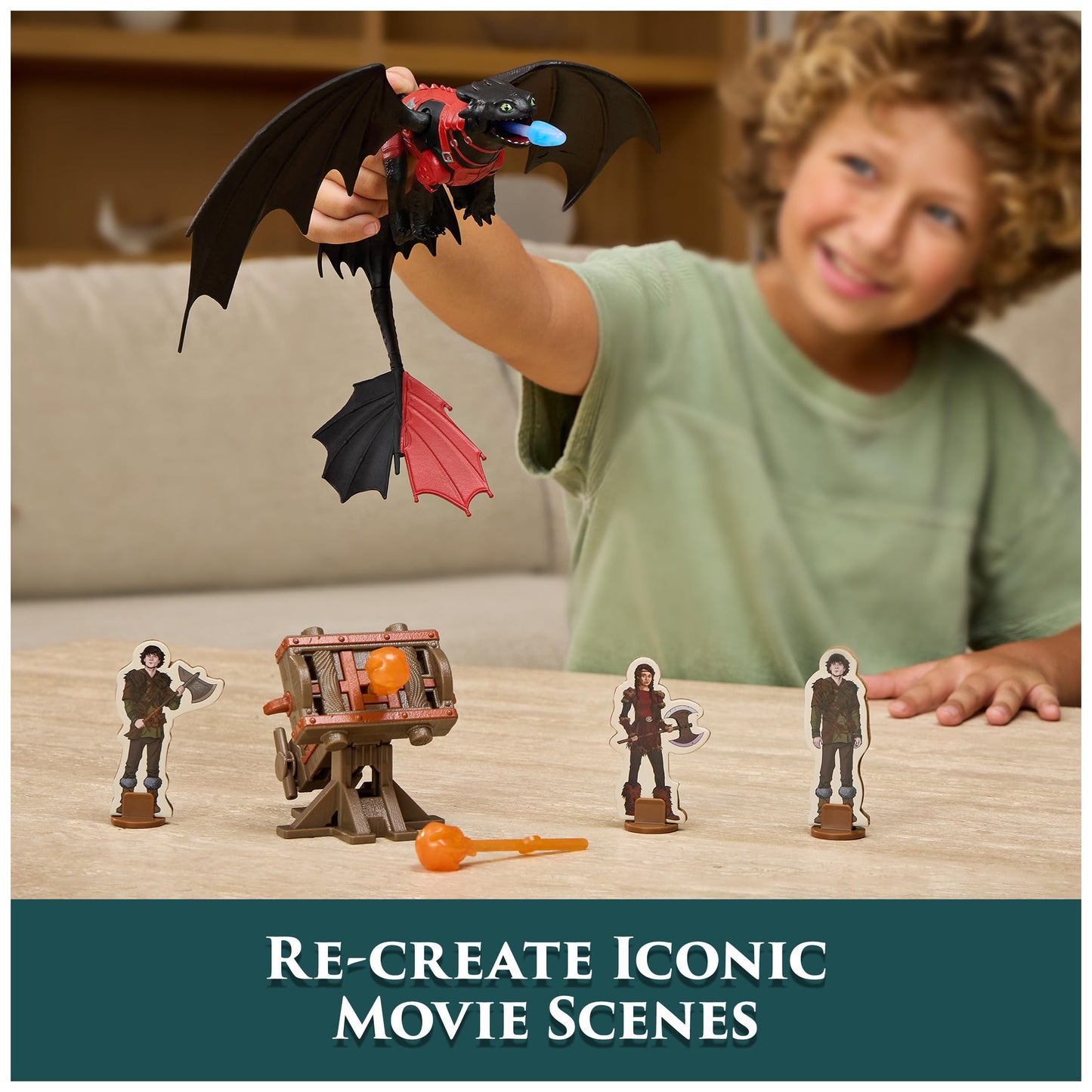 DreamWorks Dragons Blazing Battles Cannon Blast Toy Figure Playset