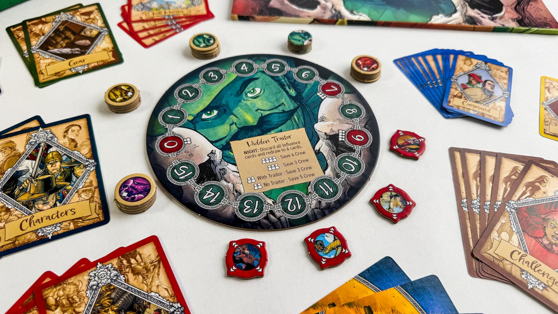 Corps of Discovery: Maldonado Expansion - Hidden Traitor & Cooperative Modes for The Adventure Board Game | 2-4 Players | Ages 14+