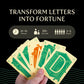 Letter Tycoon: Mensa Select Word-Building Strategy Game for Families and Friends, Ages 10+, 2-5 Players