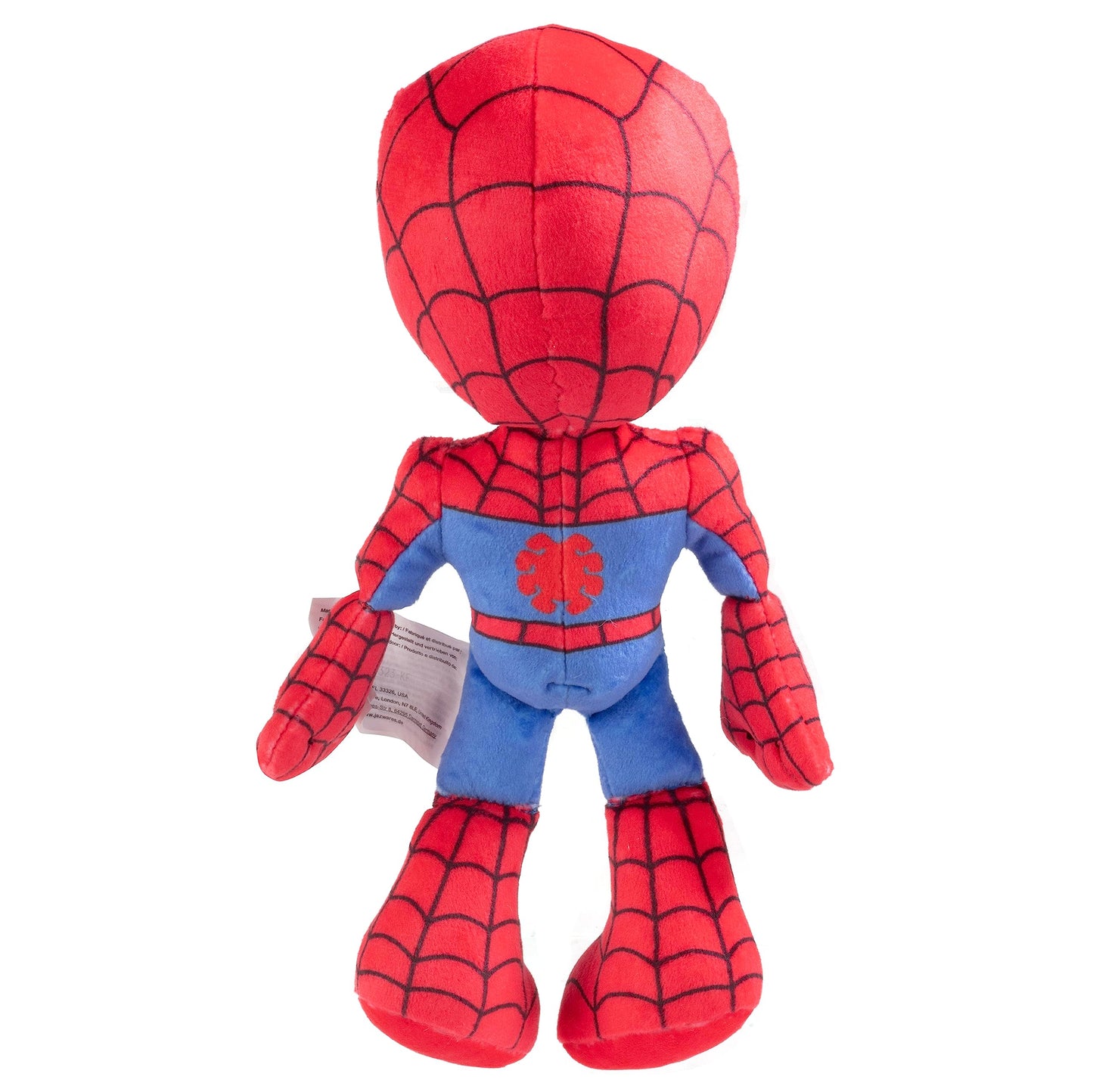 Marvel Spidey and His Amazing Friends 8" Spider-Man Plush - Spider Man Stuffed Animal Toy Figure - Officially Licensed - Spider-Verse Gift for Kids