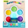 Chuckle & Roar Pop It Board, Bilingual Toddler Learning Toy, Quiet Mode
