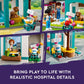 LEGO Friends Heartlake City Hospital Toy Playset, Helicopter Toy and Mini-Doll Characters, Building Set for Kids, Pretend Play, Gift for Girls