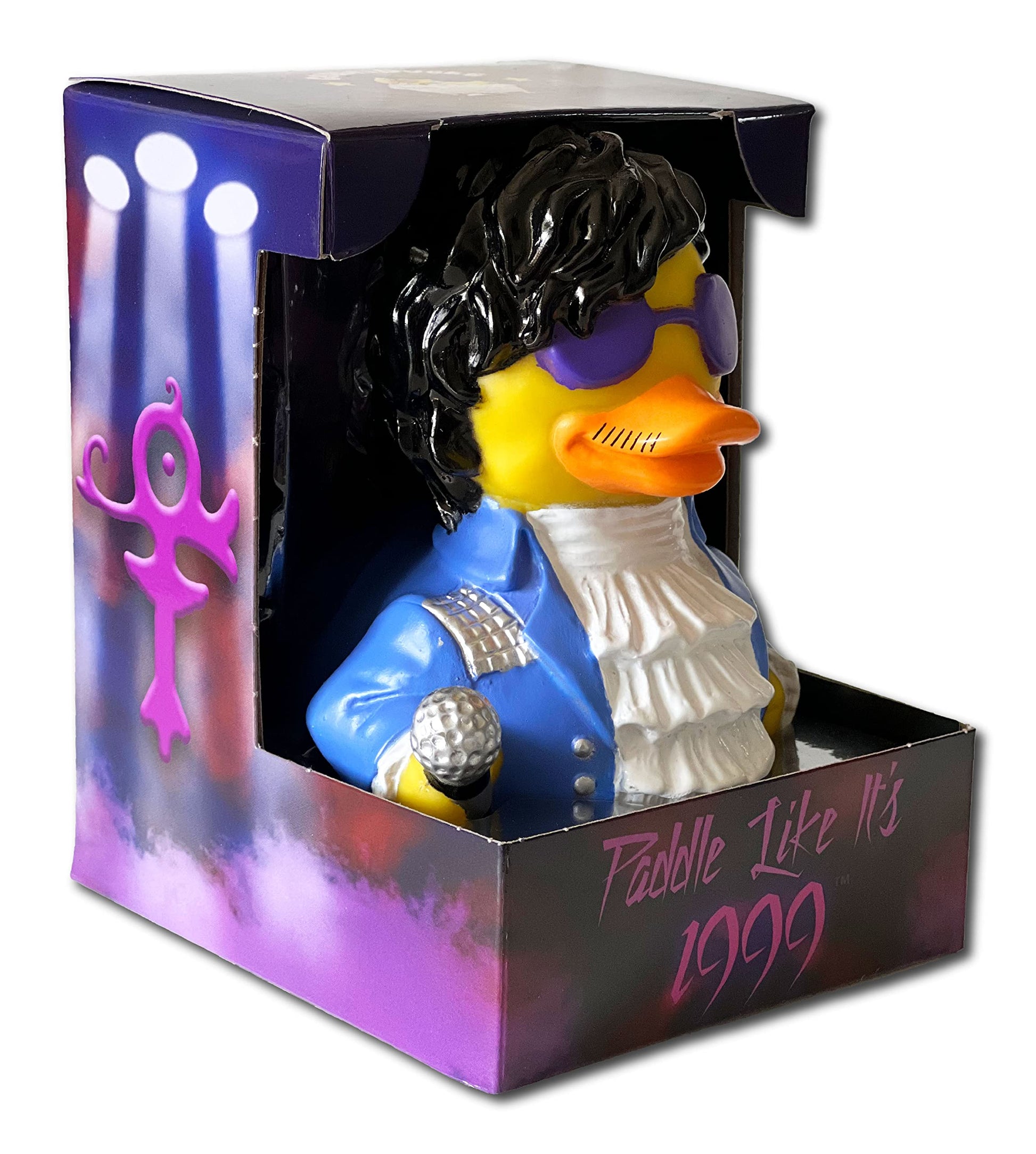 CelebriDucks - Paddle Like It's 1999 - Floating Rubber Ducks - Collectible Bath Toy Gift for Kids & Adults of All Ages