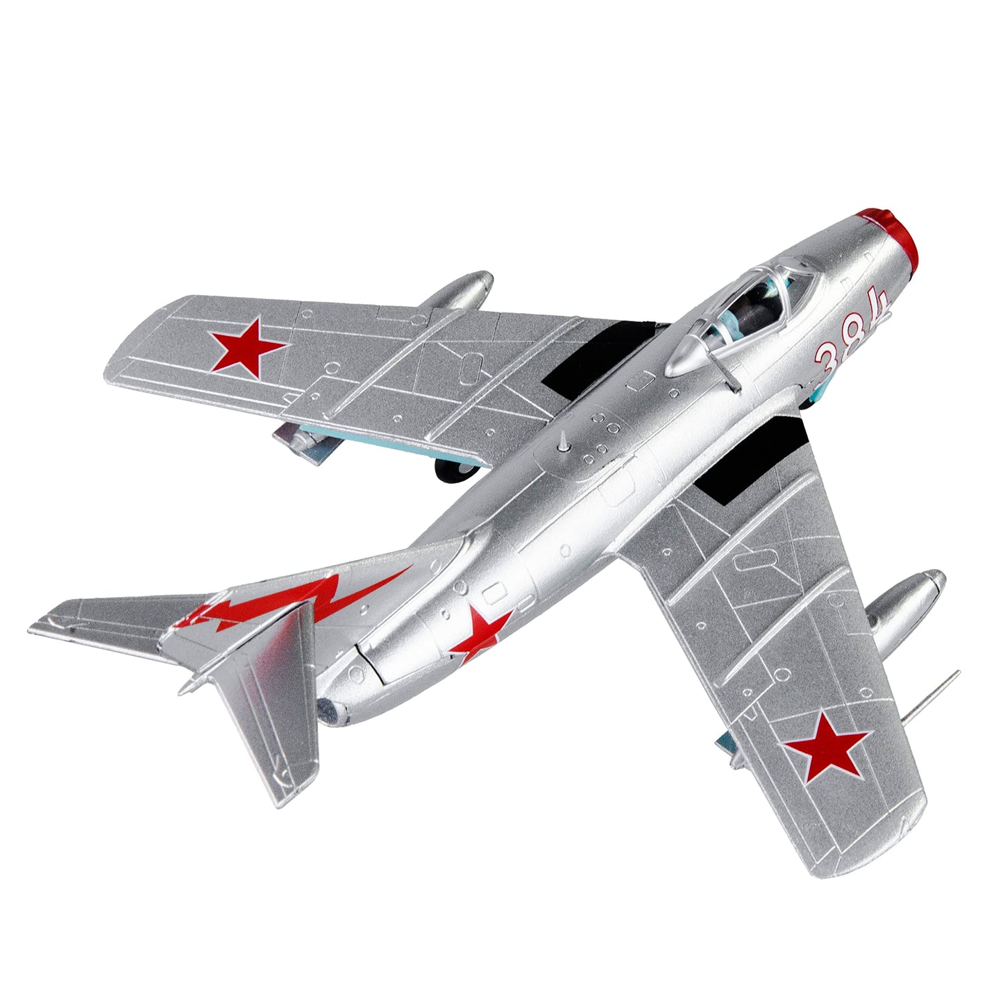 HANGHANG 1/72 Mikoyan MiG-15 Fighter Plane Metal Aircraft Model Military Airplane Model Diecast Plane Model for Collection or Gift