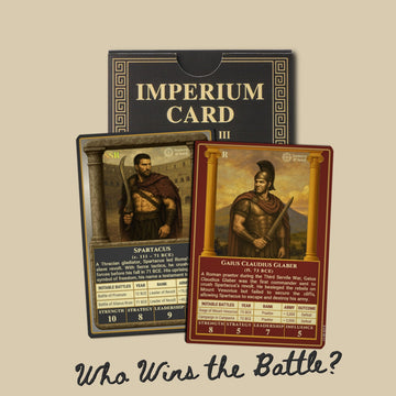 Sumeru & Seed Imperium Cards - Historical Strategy Card System - The Third Servile War Core Set - Spartacus Revolt - Sandbox Tabletop Experience