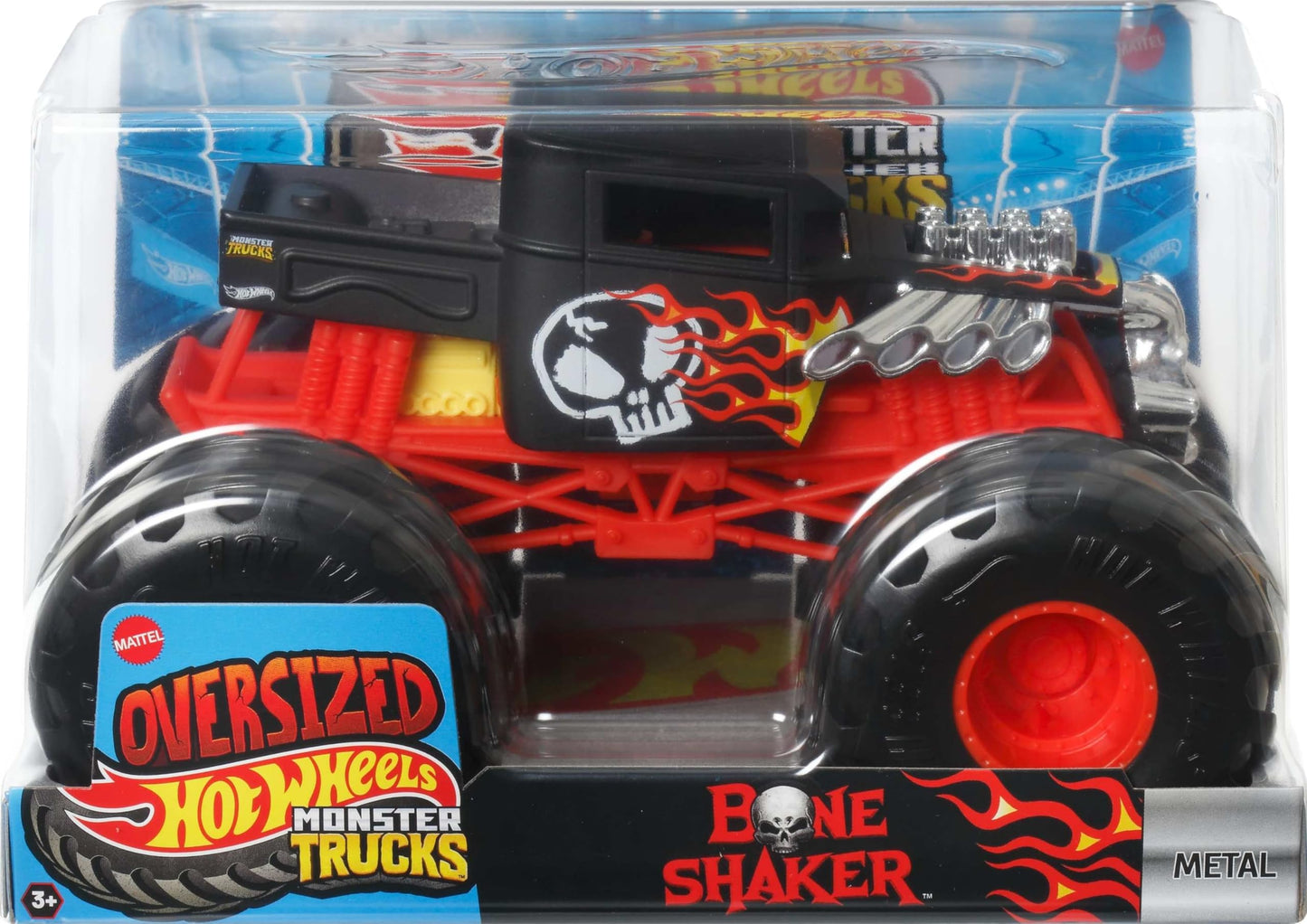 Hot Wheels Monster Trucks Oversized Bone Shaker in 1:24 Scale