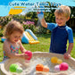 Sensory Water Squeeze Bath Toys, 3Pack Silicone Pool Floating Bulb Toys for Toddlers Kids 1-3, Mold Free Textured Water Table Fidget Toys Stocking