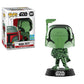 Funko 41901 Pop Disney: Star Wars - Boba Fett (Green Chrome) Summer Convention, Amazon Exclusive, Multicolor