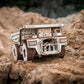 EWA Eco-Wood-Art BELAZ 75600 3D Wooden Puzzle, 307 Pieces, Mechanical Model Kit, Ages 14+, 12.2x7.87 Inches, Wood Construction